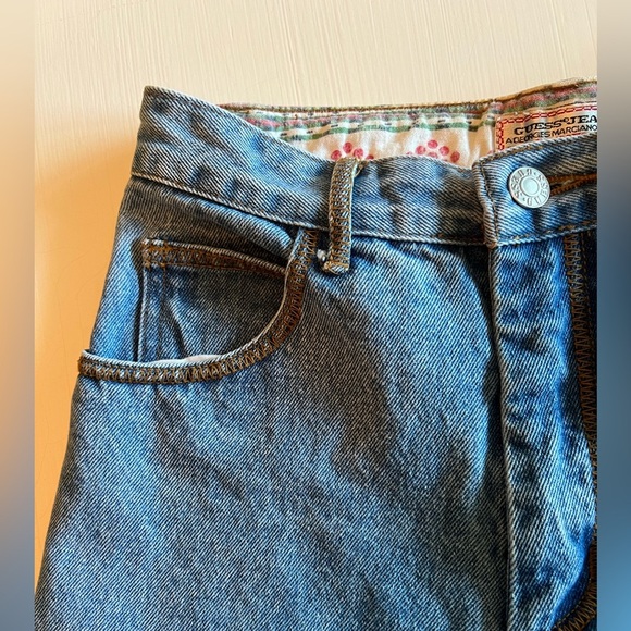 Rare Vintage Guess Jeans by Georges Marciano High Rise Tapered 10-124T Size 0 - Picture 4 of 16